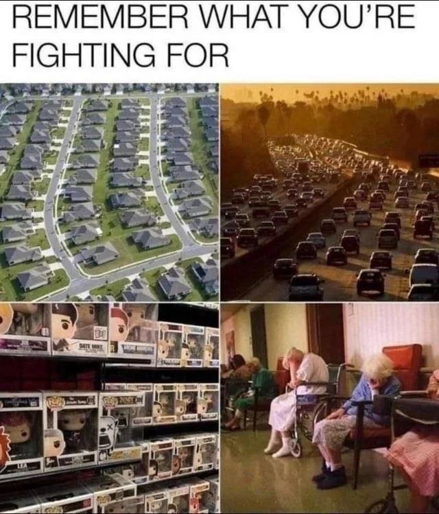 REMEMBER WHAT YOU’RE FIGHTING FOR