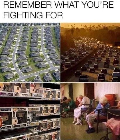 REMEMBER WHAT YOU’RE FIGHTING FOR