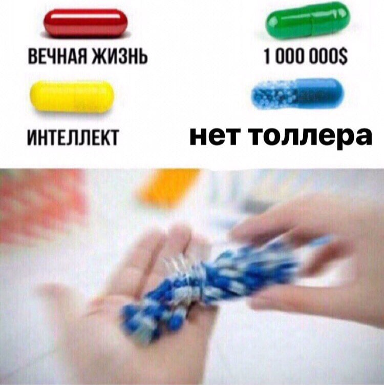 ВЕЧНАЯ ЖИЗНЬ 1000000$ ИНТЕЛЛЕКТ нет толлера