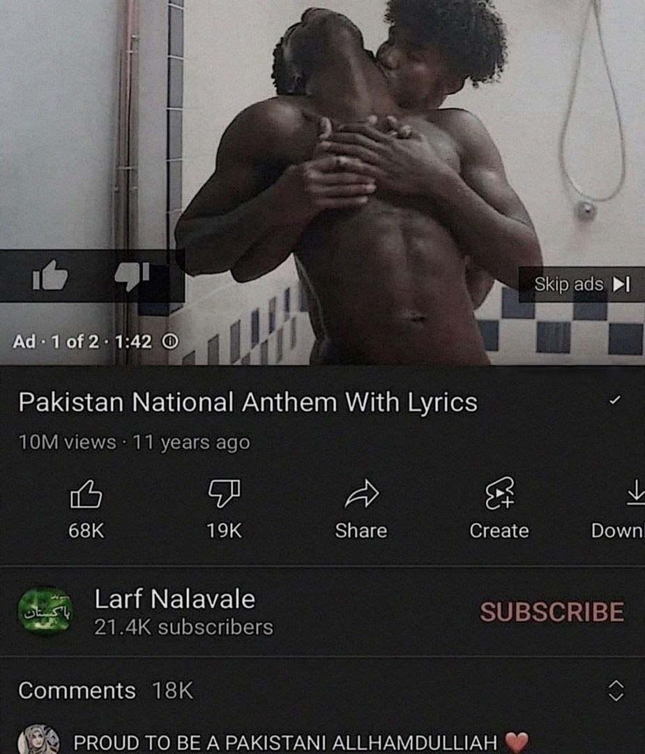 Skip ads №1 of 2- 1:42 Pakistan National Anthem With Lyrics views 11 years ago A Share Create Down Larf Nalavale subscribers SUBSCRIBE Comments PROUD TO BE A PAKISTANI ALLHAMDULLIAH 9