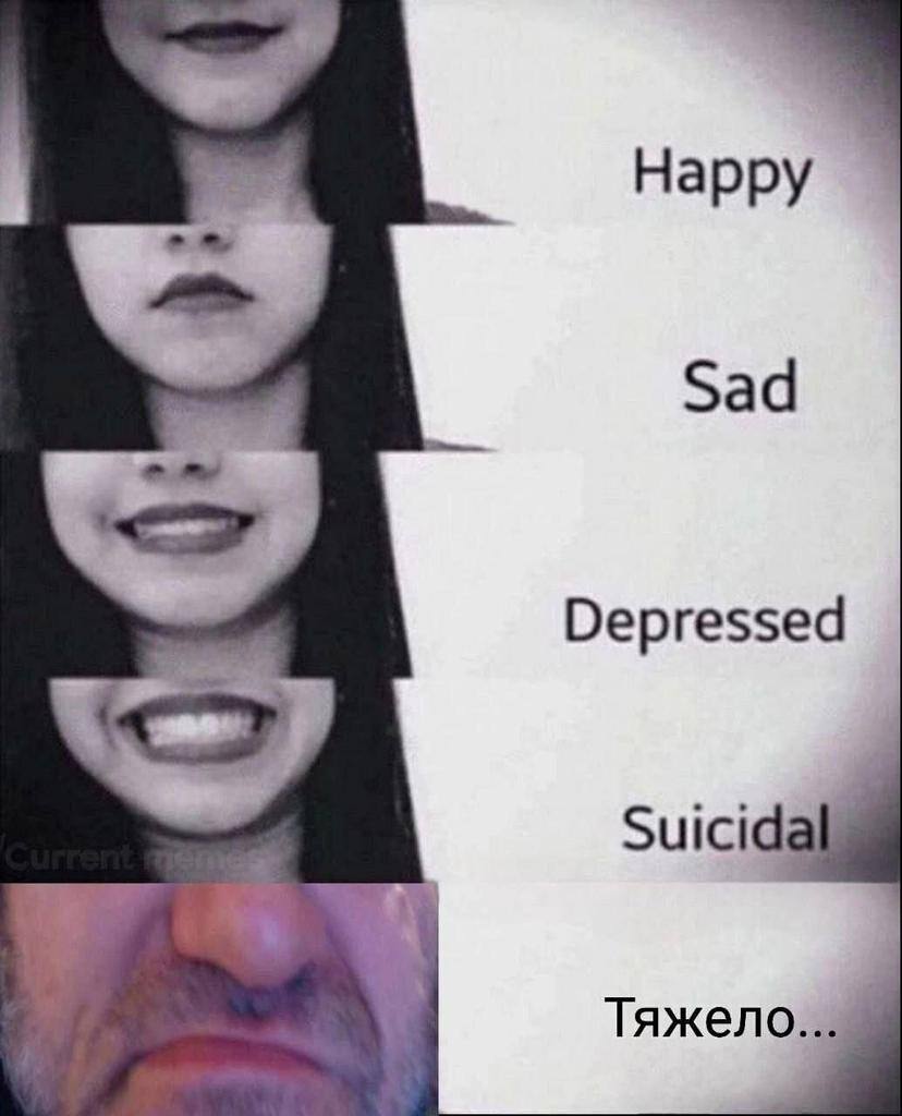 Happy Sad Depressed Suicid