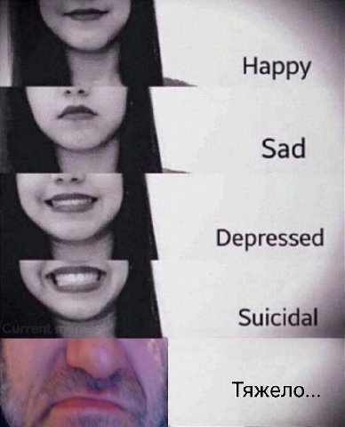 Happy Sad Depressed Suicid