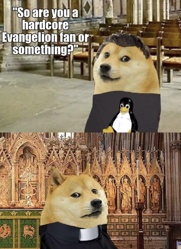 Evangelion fan or
