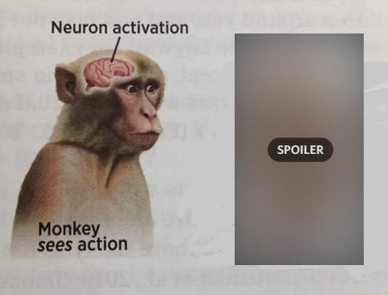 Neuron activation SPOILER or action