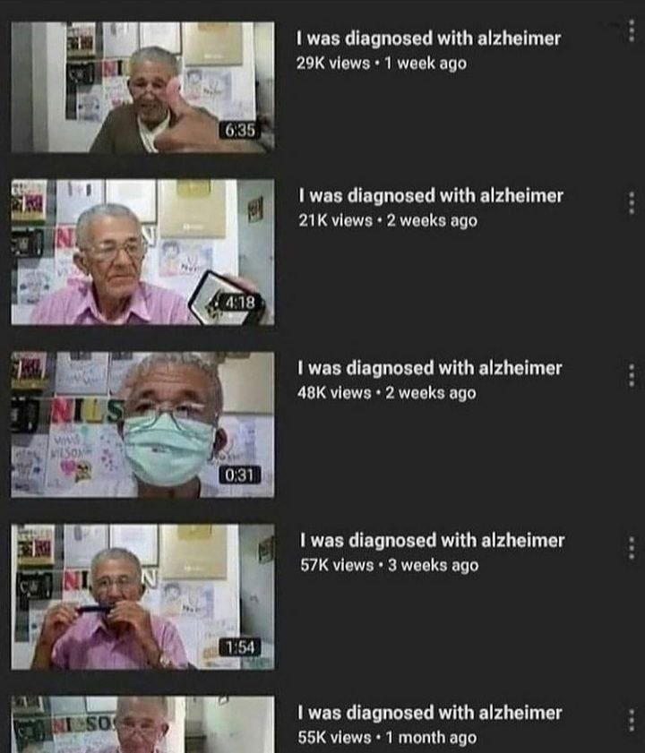 was diagnosed with alzheimer views aqo 7 was diagnosed with alzheimer i views weeks ago was diagnosed with alzheimer АВК views 2 weeks ago was diagnosed with alzheimer views 3 weeks ago у was diagnose