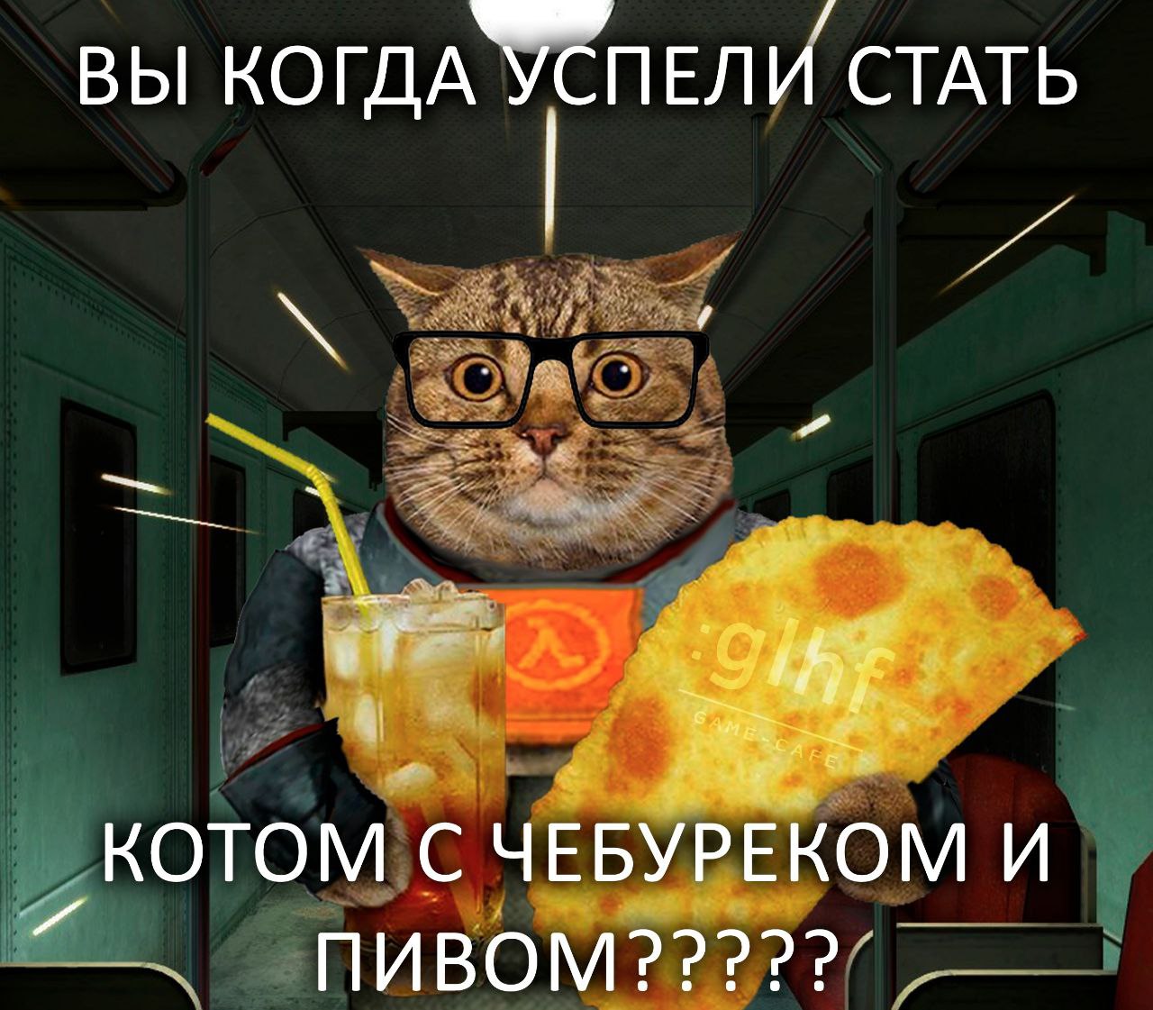 ВЫ КОГДА УСПЕЛИ СТАТЬ КОТОМ С ЧЕБУРЕКОМ И