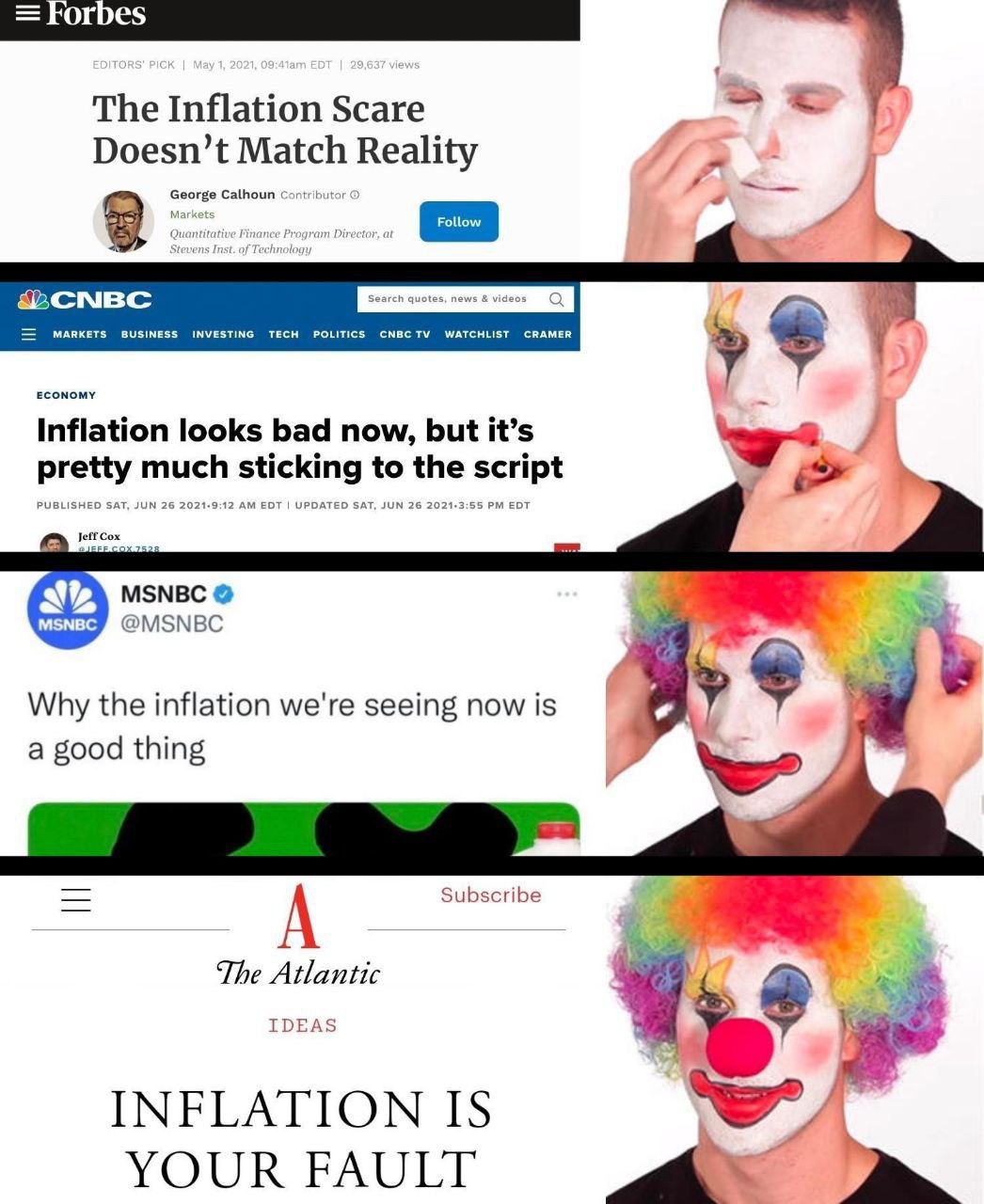 The Inflation Scare Doesn’t Match Reality MARKETS BUSINESS INVESTING TECH POLITIC: ECONOMY Inflation looks bad now, but it’s @MSNBC MSNBC Why the inflation we're seeing now is a good thing Subscribe A