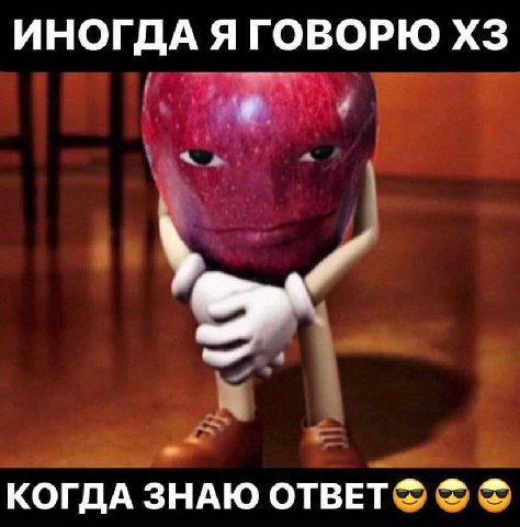 ИНОГДА Я ГОВОРЮ КОГДА ЗНАЮ ОТВЕТ