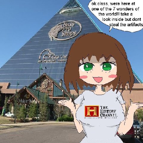 class, were here at one of the 7 wonders of the world!! take a look inside but dont the artifacts 4 8 THE ИТЕ tor!