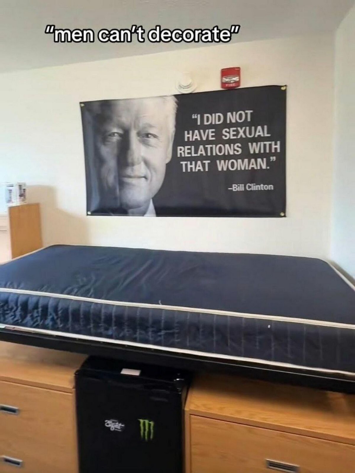 DID NOT HAVE SEXUAL RELATIONS WITH THAT WOMAN.”