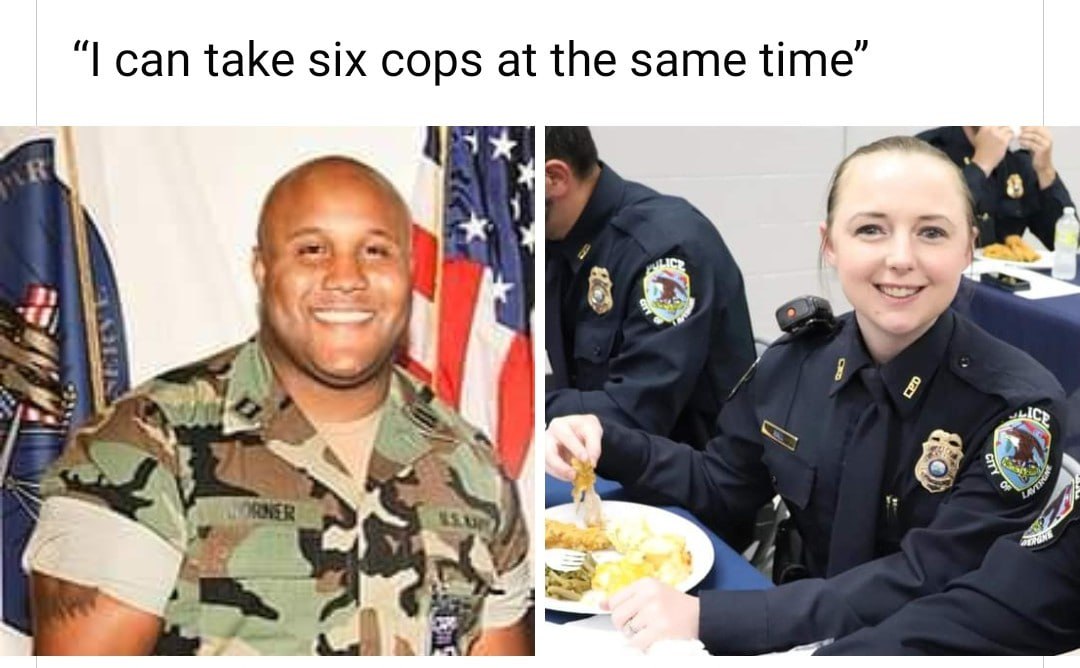 can take six cops at the same time”