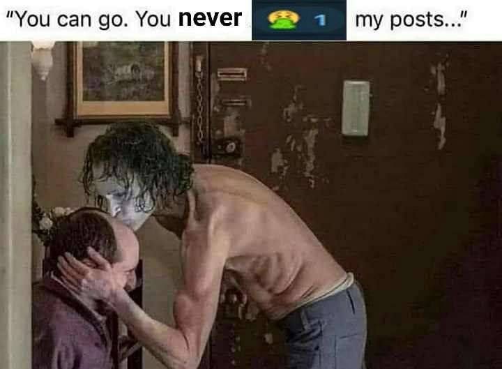 “You can You never