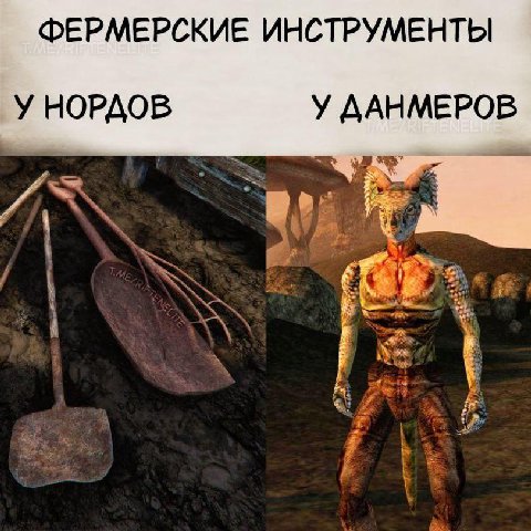 ФЕРМЕРСКИЕ ИНСТРУМЕНТЫ У НОРДОВ У ДАНМЕРОВ