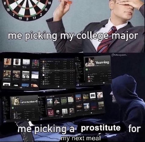 8 10 16 a me picking my major 3 me picking a prostitute Гог next meal