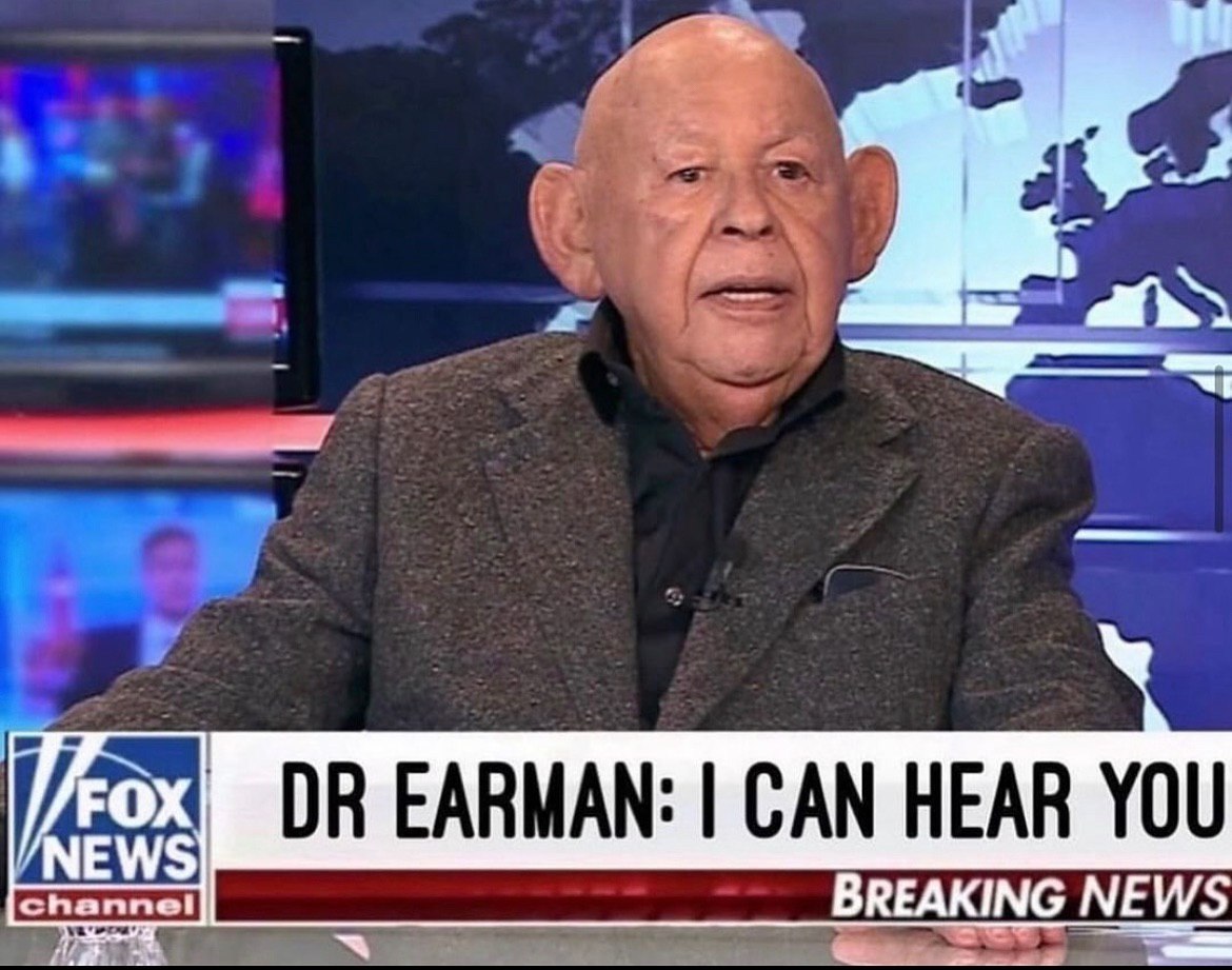 EARMAN: CAN HEAR YOU BREAKING NEWS