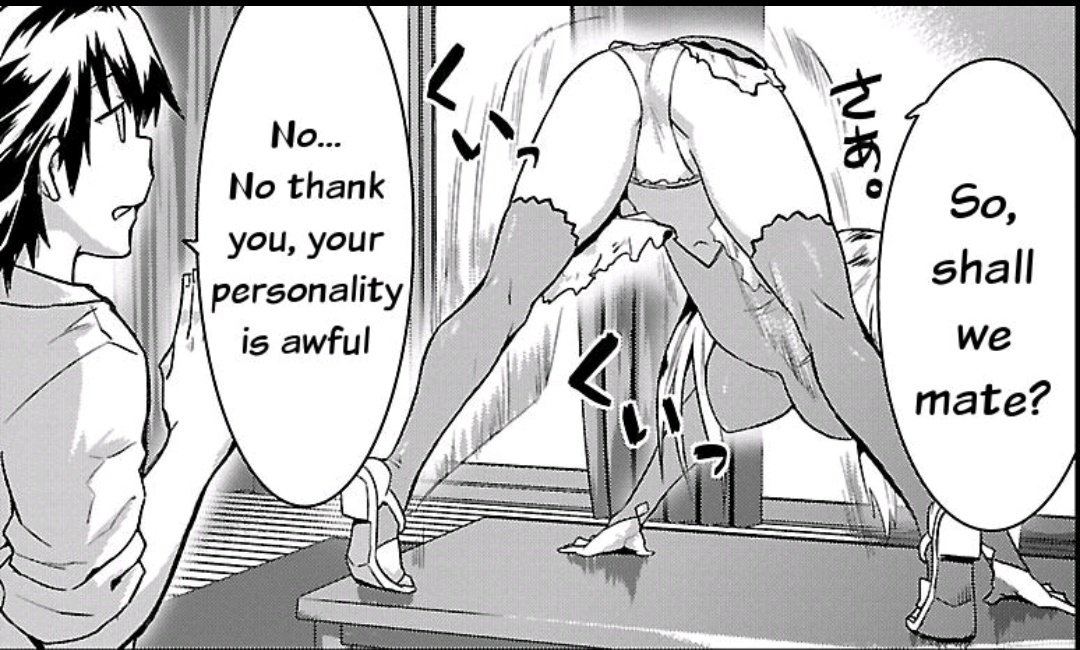 A No thank So, you, your shall personality is awful 4 we mate? Я