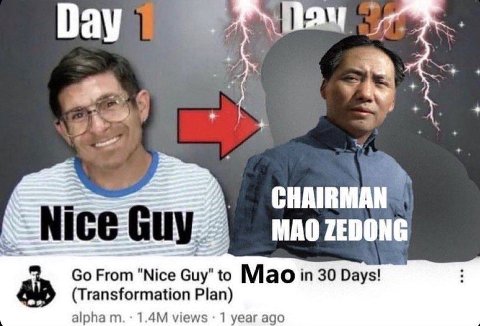 Day CHAIRMAN Guy MAO ZEDONG From "Nice Guy" to Мас! in 30 Days! (Transformation Plan) alpha views 1 year ago