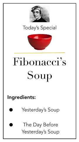 Today's Special Еропасег$ Soup Ingredients: Yesterday's Soup The Day Before Yesterday’s Soup