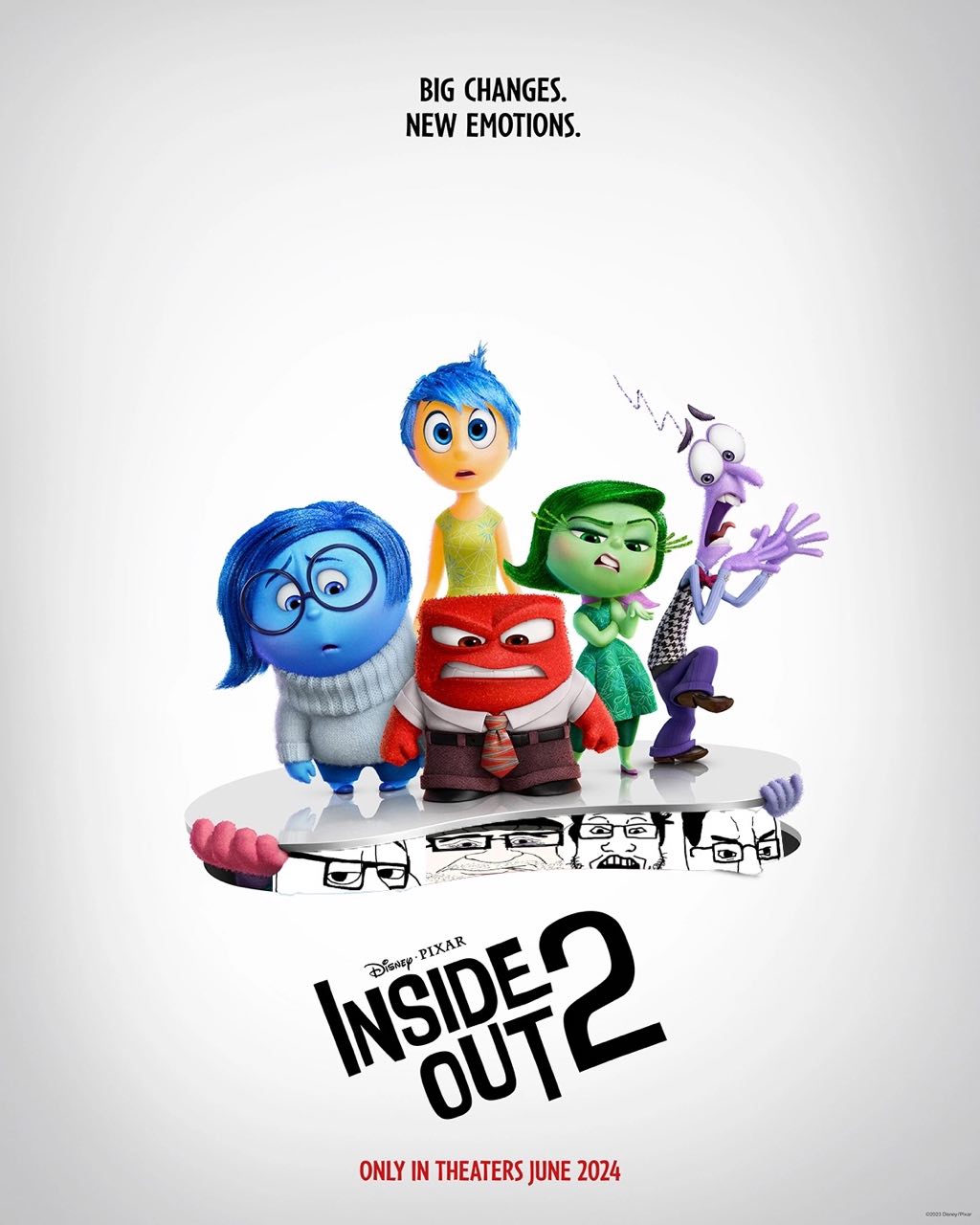 BIG CHANGES. NEW EMOTIONS. 4 ONLY IN THEATERS JUNE 2024
