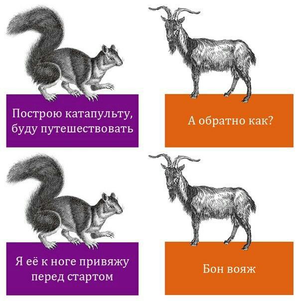 Построю катапульту, А обратно как? буду путешествовать Я её к ноге привяжу Бон вояж перед стартом