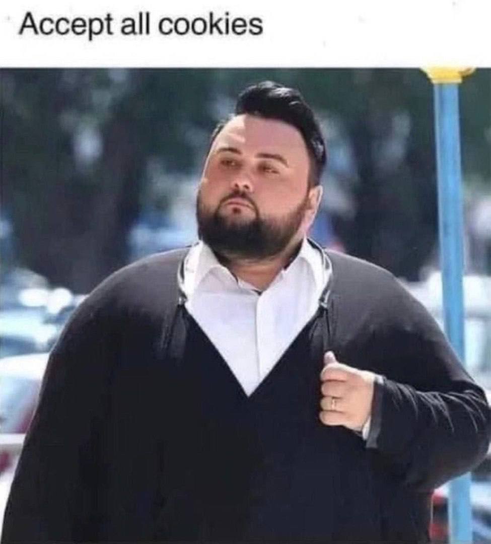 Accept all cookies a