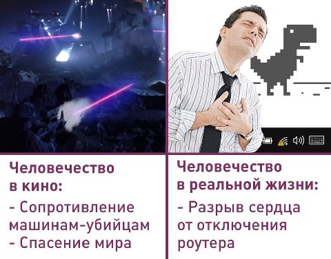 и WWE 3 Человечество Человечество в реальной жизни: Сопротивление Разрыв сердца машинам-убийцам от отключения Спасение мира роутера