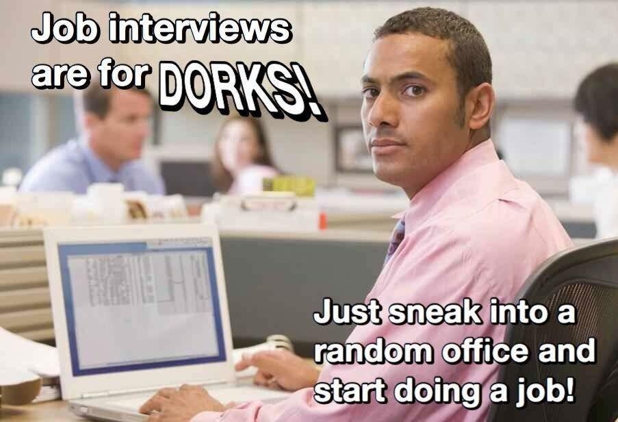 Job Jus into a random апа 2 job!