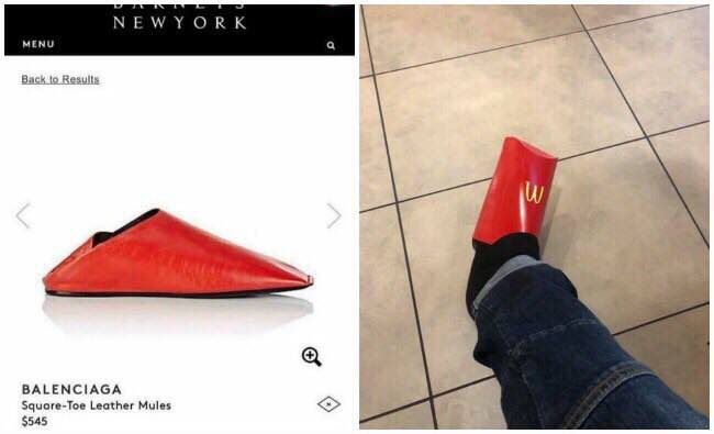 NEWYORK MENU а Back to Results BALENCIAGA Squore-Toe Leather Mules $545