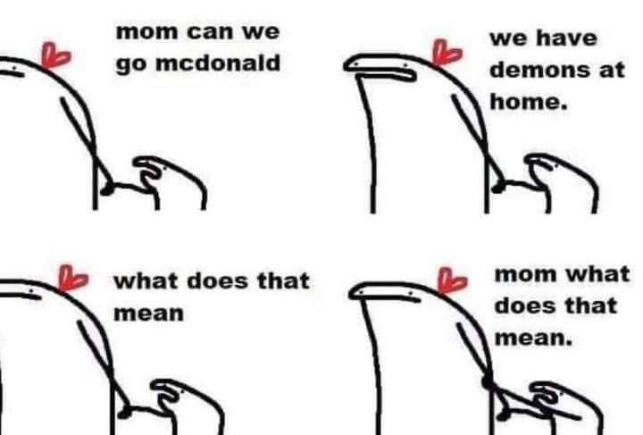 тот сап we have mcdonald home. mean does that mean.