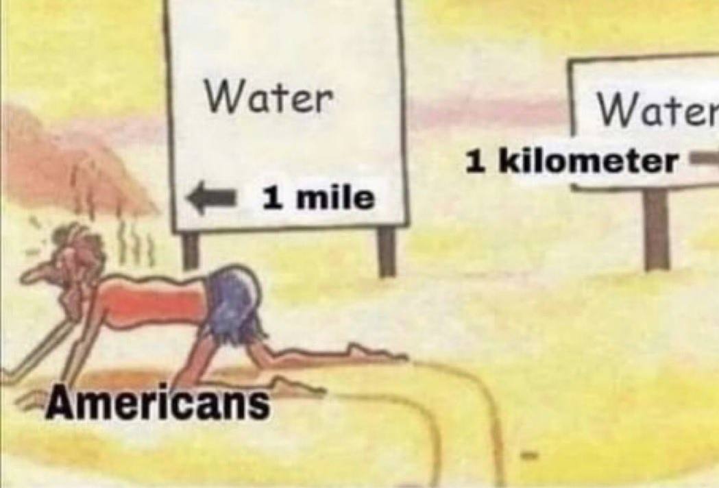 Water 1 kilometer