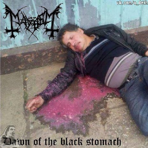 7 A of the black stomach