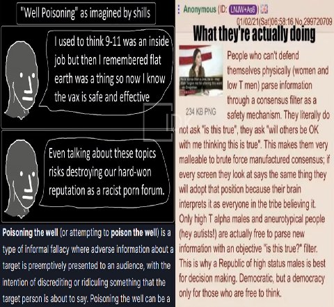 i was gonna go more meta on this example 
but its really fucking funny how misinformed a lot of people are on well poisoning i didnt wanna take too much of a high level example here as this is suppose