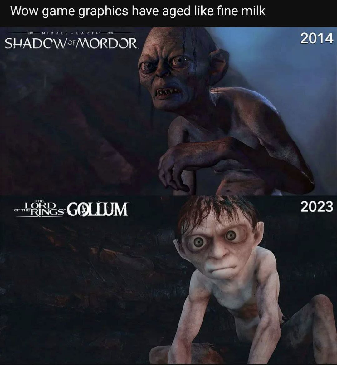 Wow дате graphics have aged like fine milk 2014 2023