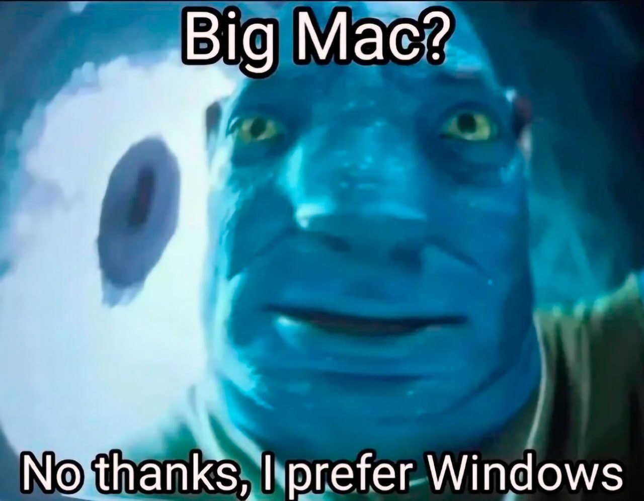 Big Mac? prefer Windows