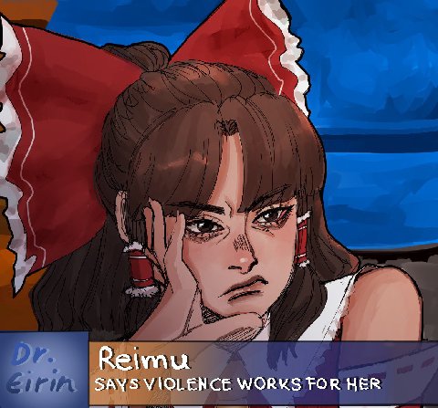 1 Reimu SAYS VIOLENCE WORKS FOR HER