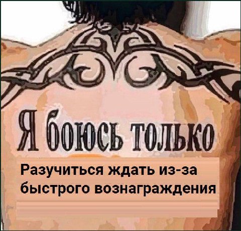 4 Разучиться ждать из-за быстрого вознаграждения
