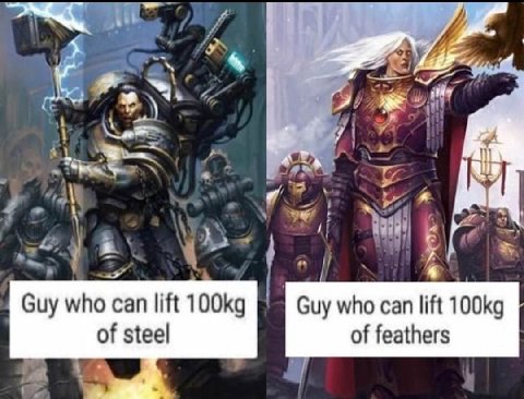 же к 4 Guy who can lift В Guy who can lift of steel of feathers