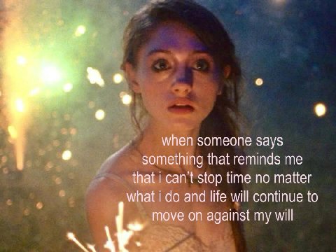 someone says something that reminds me бай time no matter and life will continue to Move on against my will