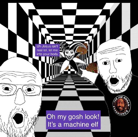 my gosh look! It’s a machine elf