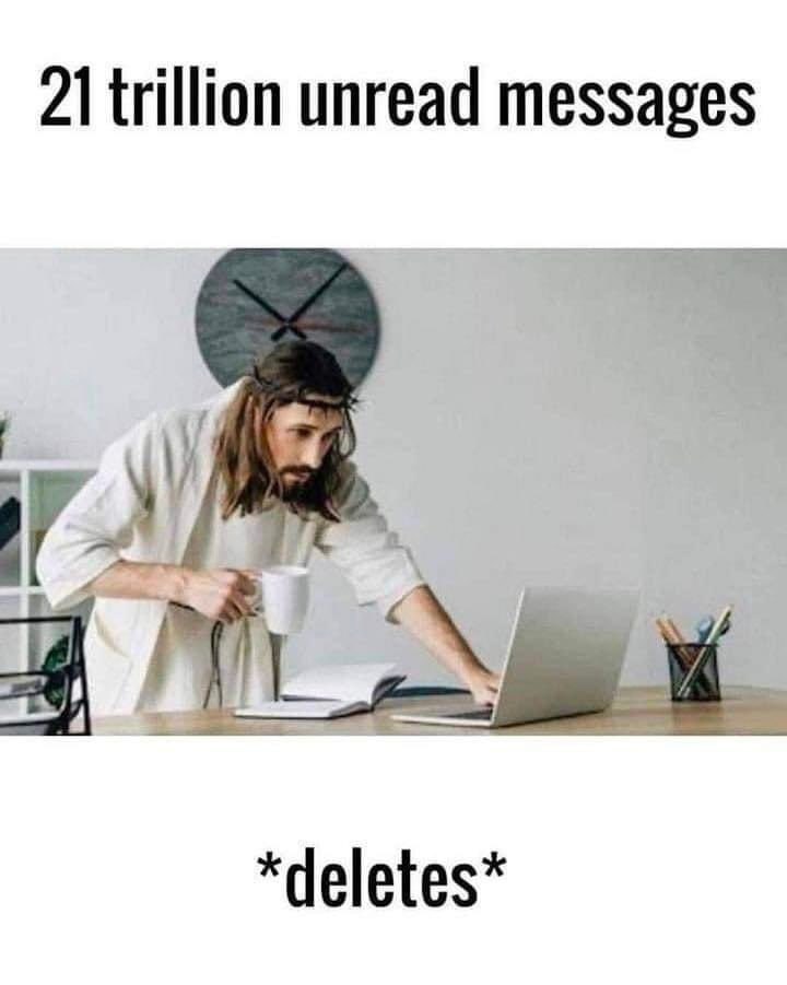 21 trillion unread messages