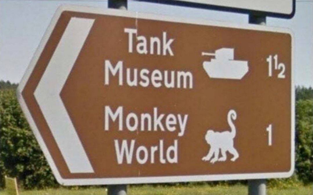 Tank Museum Monkey World