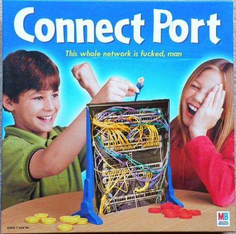 Connect Port This whole network is fucked, man i