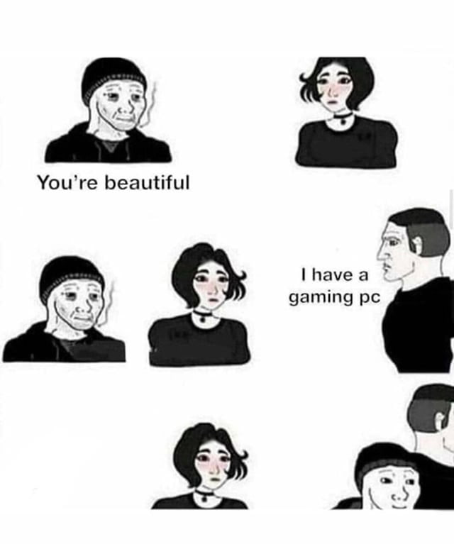 You're beautiful gaming