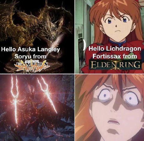 Hello Asuka Langley Hello Lichdragon Soryu from Fortissax from 4