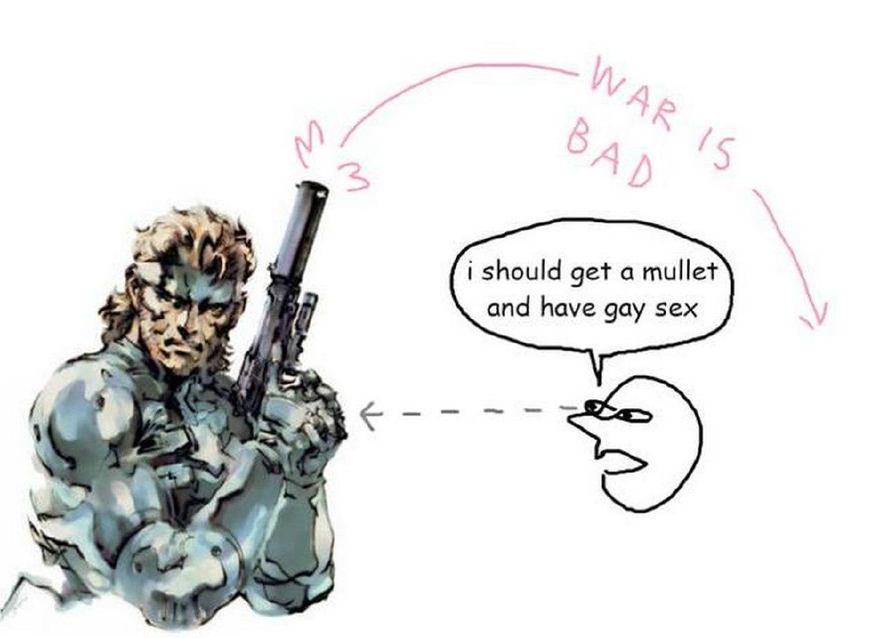 i should get a mullet and have gay sex