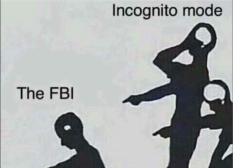 Incognito mode The FBI