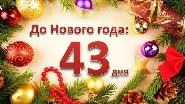 До Нового года: о дня be 7