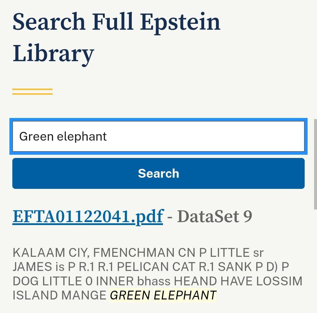 Search Full Epstein Library И: EFTA01122041.pdf DataSet 9 KALAAM CIY, ЕМЕМСНМАМ PLITTLE JAMES is PELICAN CAT SANK DOG LITTLE 0 INNER bhass HEAND HAVE LOSSIM ISLAND MANGE GREEN ELEPHANT