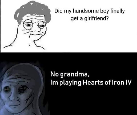Did my handsome boy finally get a girlfriend? No grandma, playing Hearts of гоп