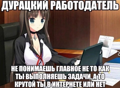 РАБОТОДАТЕЛЬ HE ПОНИМАЕШЬ ГЛАВНОЕ HE ТЫ ВЫПОЛНЯЕШЬ ЗАДАЧИ, АТО КРУТОЙ ТЫ ИЛИ НЕТ